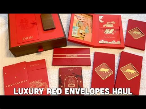 dior red envelope 2022|Luxury Red Envelopes 2022: Dior, Cartier, Van Cleef & Arpels.